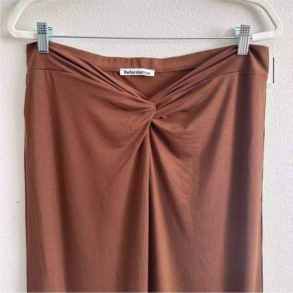 NWT Reformation Rylan Midi Skirt Size XL - Picture 3 of 10